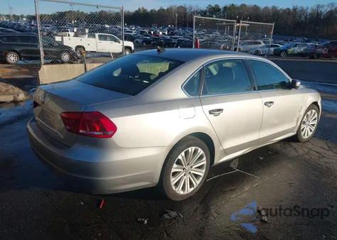2014 Volkswagen Passat 1.8T Wolfsburg Edition from USA, damaged, VIN 1VWAT7A30EC037324